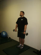 Back Strength Training – intermediate – stiff leg dead lift