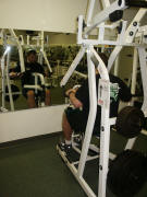 Back Strength Training – intermediate – hammer high row