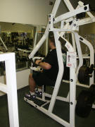 Back Strength Training – intermediate – hammer high row