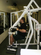 Back Strength Training – intermediate – hammer high row
