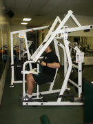Back Strength Training – intermediate – hammer high row
