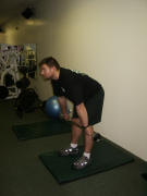 Back Strength Training – intermediate – stiff leg dead lift