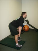 Back Strength Training – intermediate – stiff leg dead lift