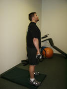 Back Strength Training – intermediate – stiff leg dead lift