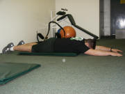 Back Strength Training – easy – supermen