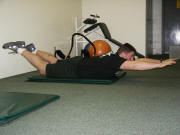 Back Strength Training – easy – supermen
