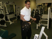Biceps Strength Training – standing barbell curls