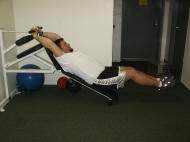 Abdominal Strength Training – Decline Leg Raises