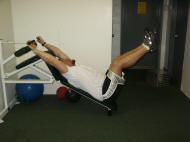 Abdominal Strength Training – Decline Leg Raises