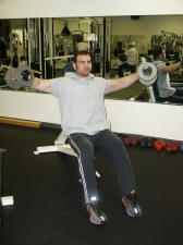 Should Strength Training – medial deltoid - seated lateral raise
