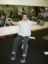 Should Strength Training – medial deltoid - seated lateral raise