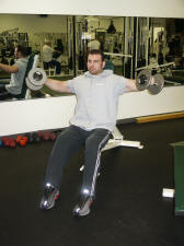 Should Strength Training – medial deltoid - seated lateral raise